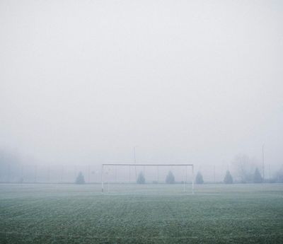 An empty, serene space with natural light.